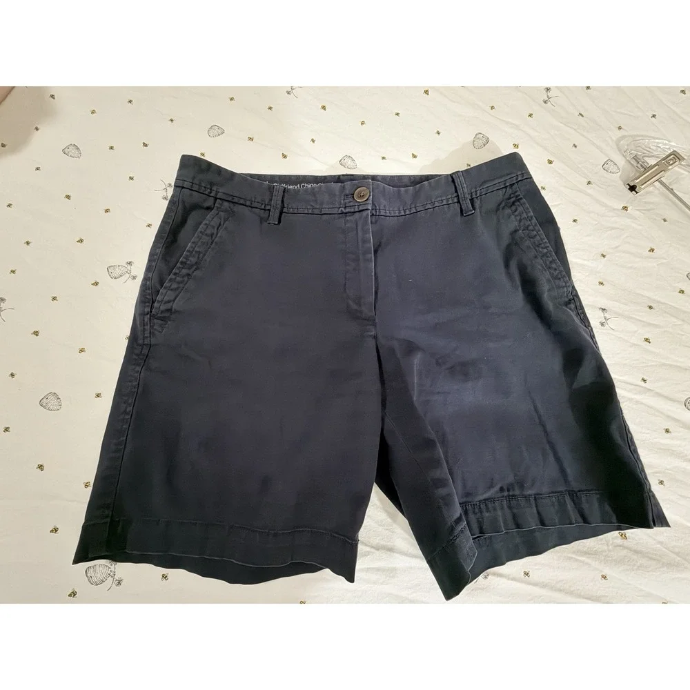 Talbots Women's Blue Girlfriend‎ Chino Shorts Size 6